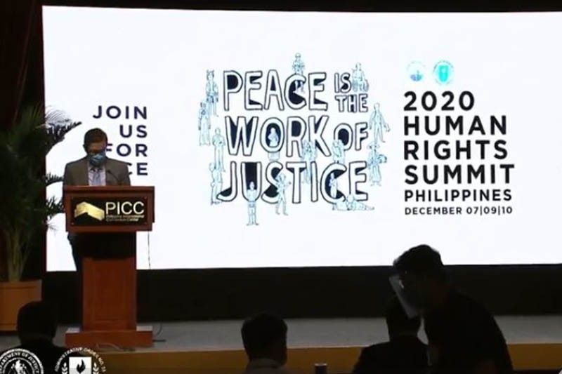 CHR hopes talk at human rights summit will be felt on the ground