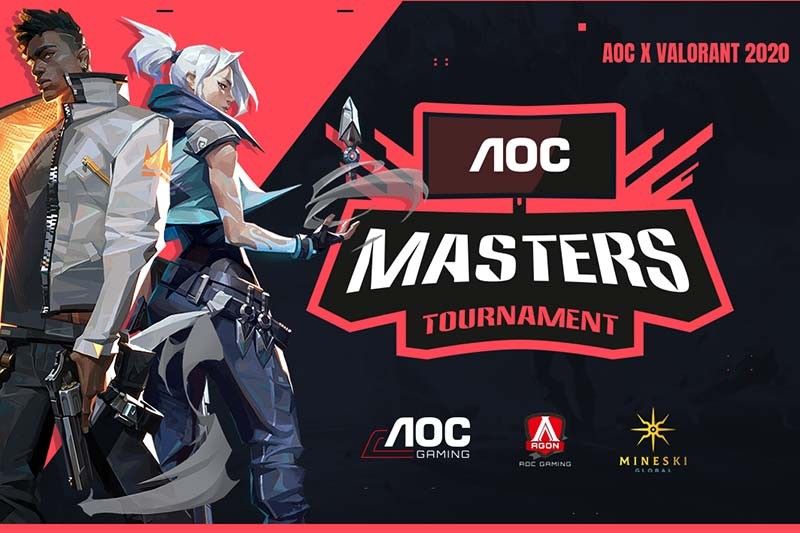 Philippine esports squads vie for crown in AOC Masters Valorant tiff