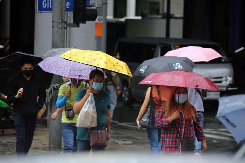 LPA to bring rains over Metro Manila, other areas but likely to dissipate by Friday