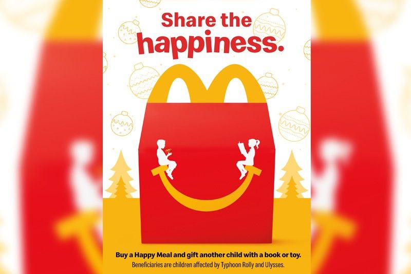 Spread happiness with McDonaldâs Happy Meal 'Buy 1 Share 1' program