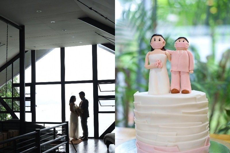How this couple DIY-ed their wedding this pandemic