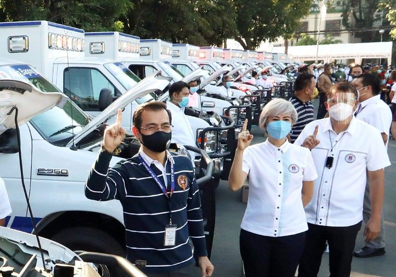 Manila acquires 12 ambulances