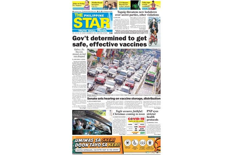 The STAR Cover (December 20, 2020)