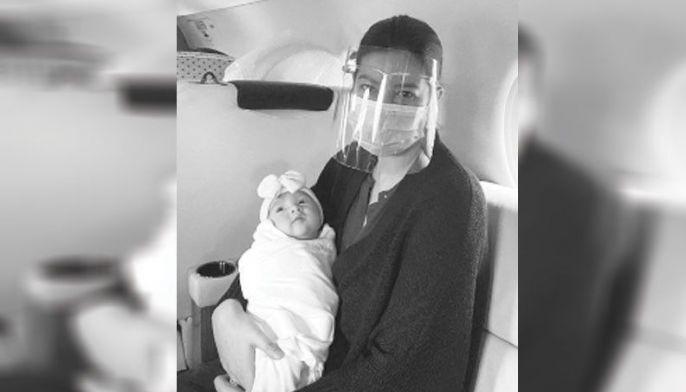 Baby nina Assunta at Jules, naka-private plane nang iuwi sa Negros