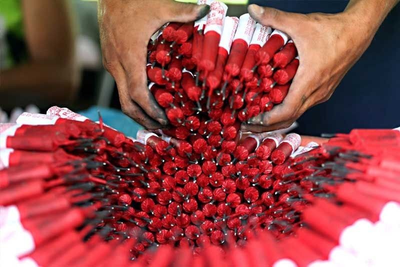 DOH logs 10 firecracker-related injuries ahead of New Year celebrations