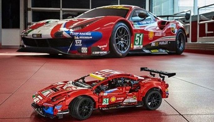 Bricks that could be more valuable than gold: Lego Technic launches first ever Ferrari-designed model