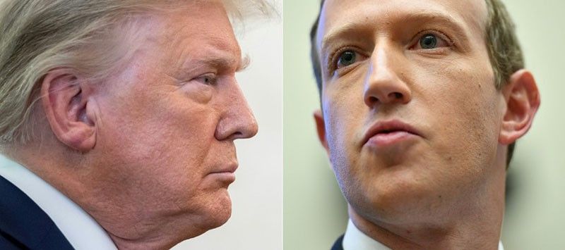 Facebook bans Trump 'indefinitely' for inciting violence