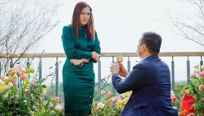 Ara Mina engaged to PITC chief Dave Almarinez