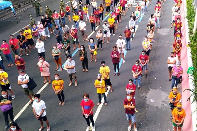 Taga-Quezon City na nakiisa sa pagdiriwang ng Black Nazarene feast, pinapasailalim sa COVID-19 test