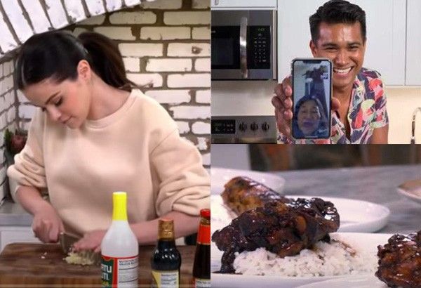 Selena Gomez uses Philippine vinegar in cooking adobo with Pinoy chef for HBO show
