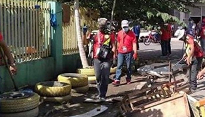 Oberes: Barangay hall sa Cansojong nakalapas sa road easement