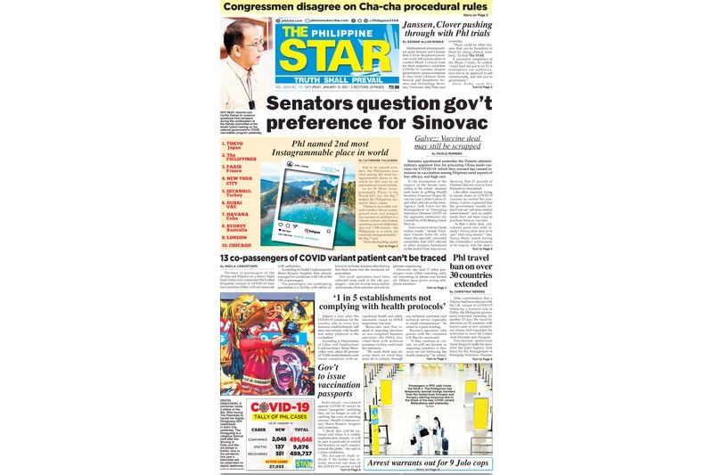 The STAR Cover (January 16, 2021)
