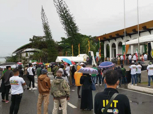 BARMM banner raised to mark 2nd anniversary of Bangsamoro law ratification