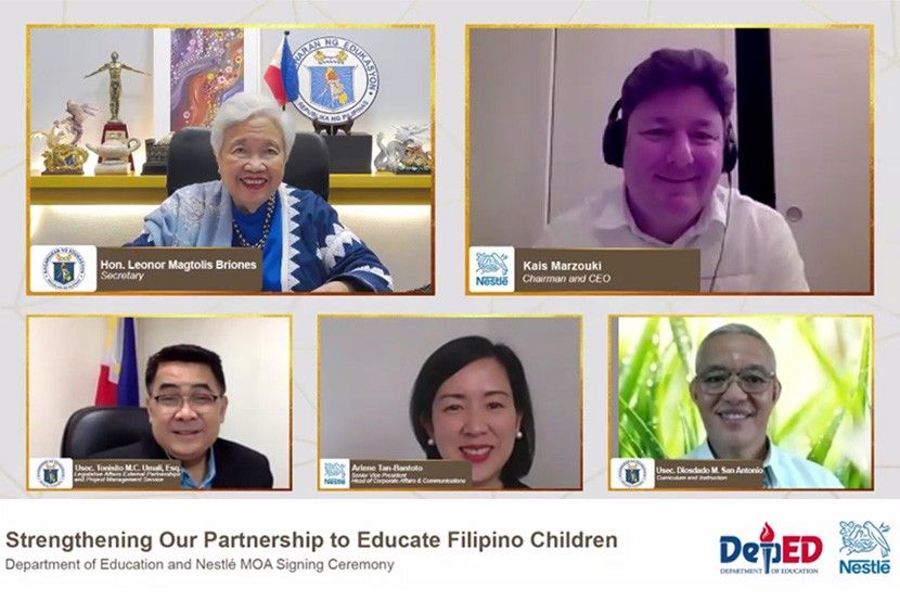 NestlÃ© strengthens partnership with DepEd, sponsors modules and kits to reinforce Learning Continuity Plan
