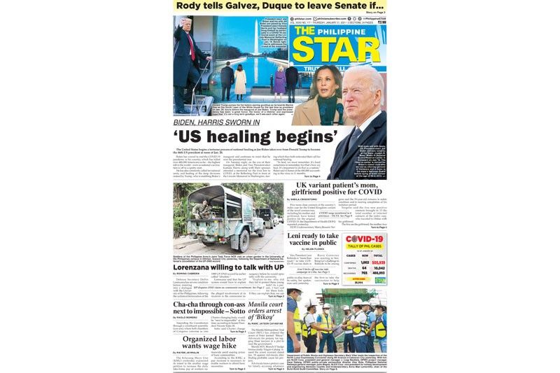 The STAR Cover (January 21, 2021)