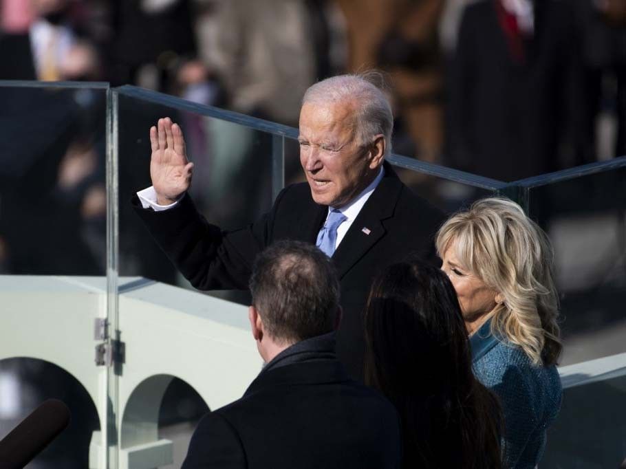 'Democracy has prevailed': Biden becomes 46th US president