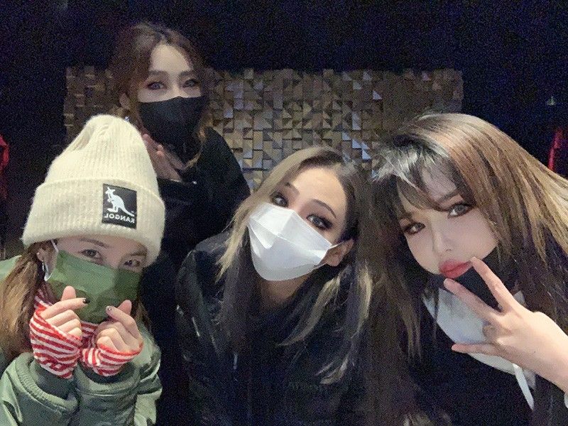 2NE1 reunites to celebrate Minzy's birthday