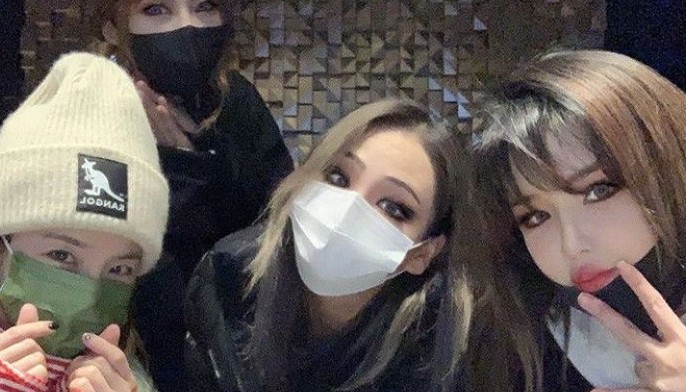 2NE1 reunites to celebrate Minzy's birthday