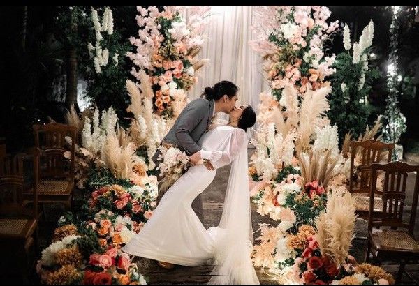 Lovely Abella shares details of garden-styled wedding