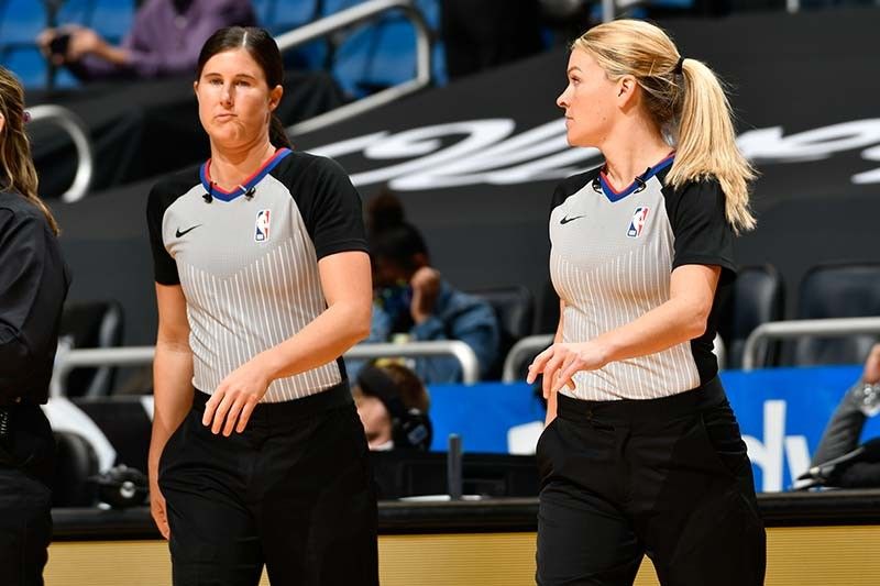 Female deals nba refs