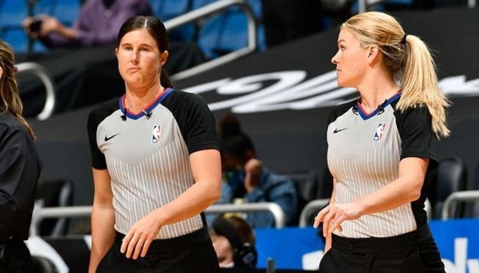 Meet the two female referees who made NBA history - Philstar.com