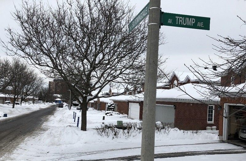 Ottawa residents seek to dump Trump street name