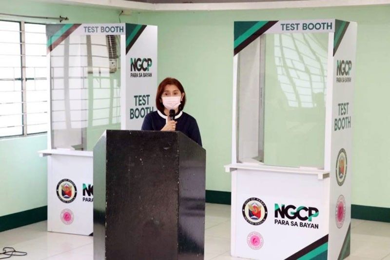 NGCP donates test booths, COVID-19 test kits to Pasay