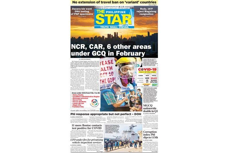 The STAR Cover (January 30, 2021)