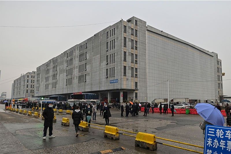 WHO probe team visits Wuhan market at heart of first virus outbreak