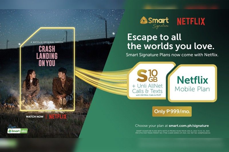 Smart Signature SIM-Only Plans now come with a Netflix Mobile Plan subscription