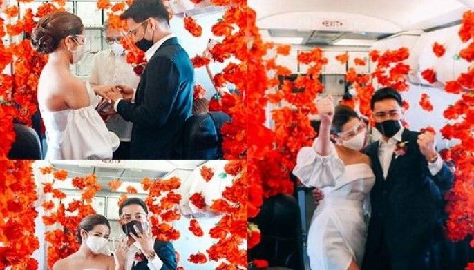 Love is in the air: Philippines logs first ever wedding in a commercial flight