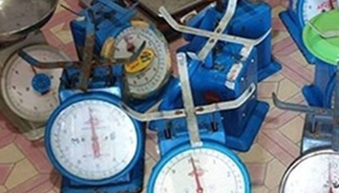 Kapin sa 1,000 ka tikasan nga timbangan nasakmit