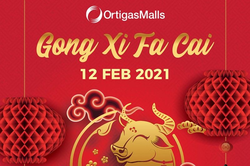 Welcome the Year of the Metal Ox at Ortigas Malls