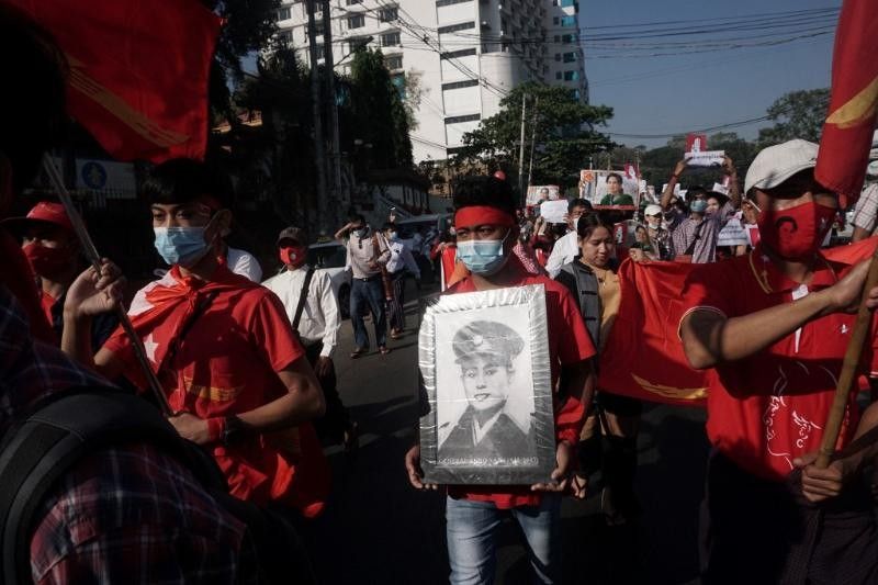 Myanmar anti-coup protesters defy junta warnings