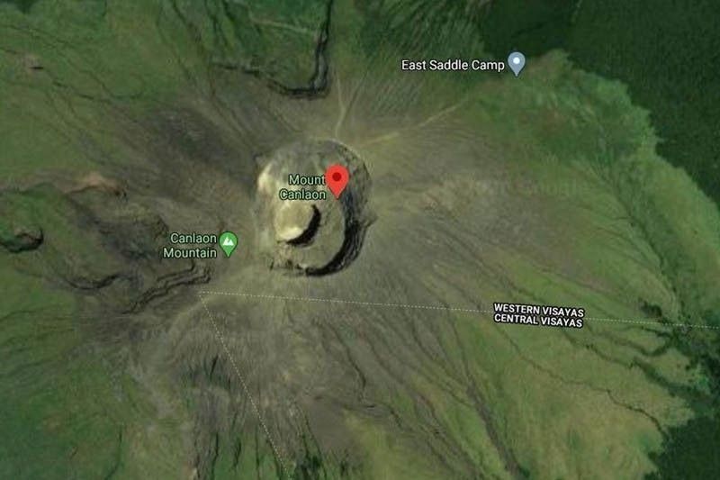 Kanlaon Volcano showing signs of abnormality