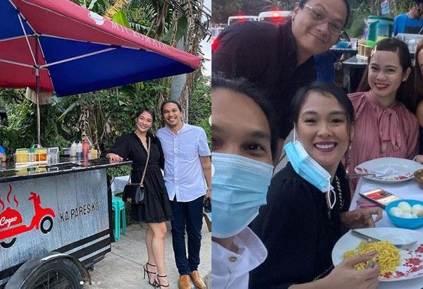 Lovely in Pares: Actress shares unique Valentine's date in high heels