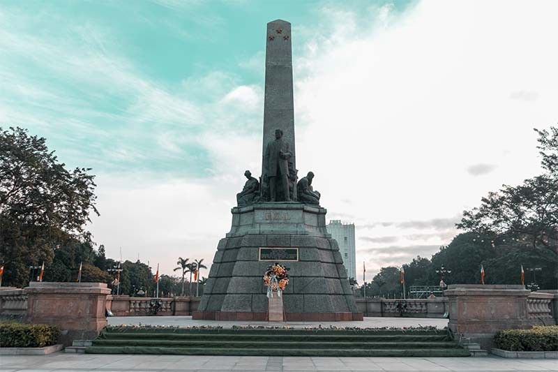 This is 2020 file photo shows Rizal Park, Luneta, Manila.