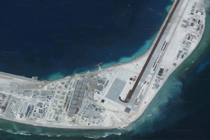 Photos show more Chinese construction, new radars on Mischief Reef