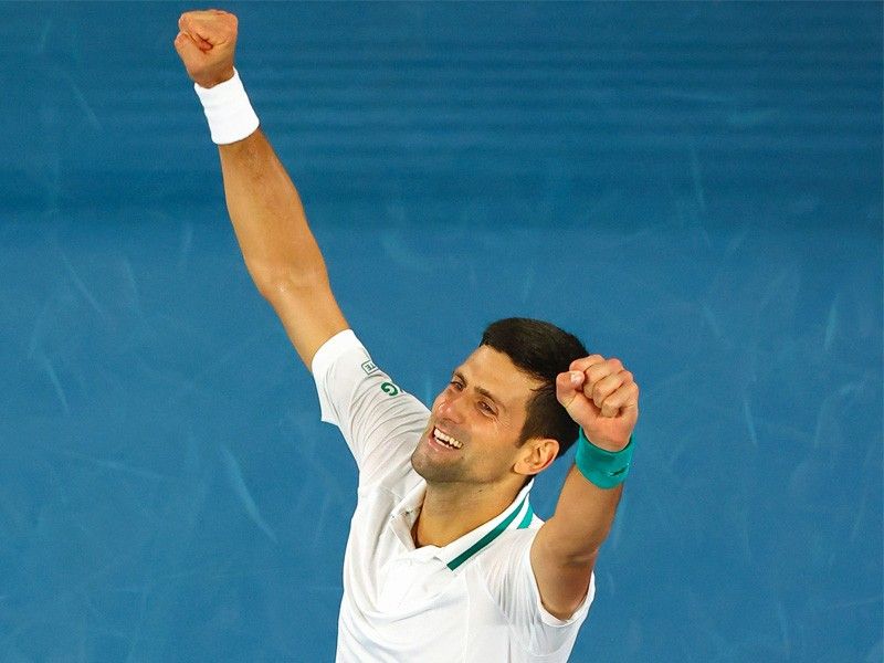 Djokovic beats Medvedev to win ninth Australian Open  Philstar.com