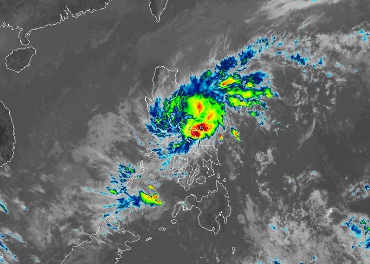 Storm signals lifted as 'Auring' weakens into LPA