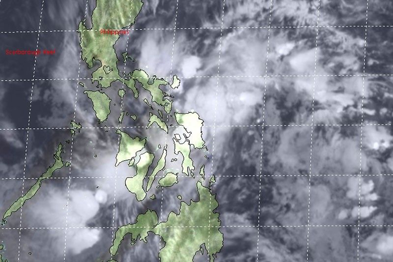 'Auring' weakens before landfall over Eastern Samar