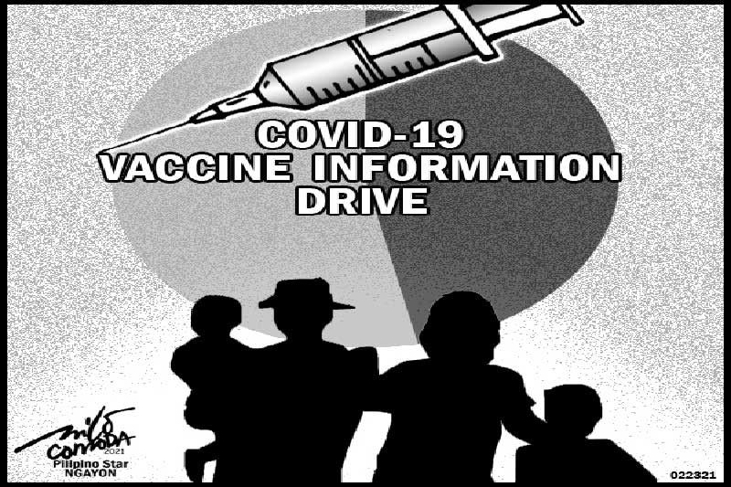 EDITORYAL - Vaccine info drive paigtingin pa