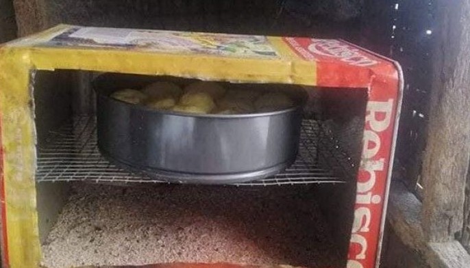To pass bread and pastry subject, student made oven from scratch