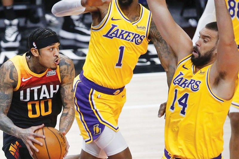 Jazz â��di pinaporma ang Lakers