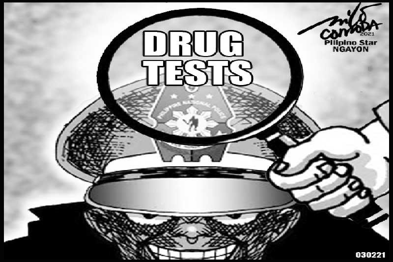EDITORYAL - Isailalim lagi sa drug tests ang mga pulis