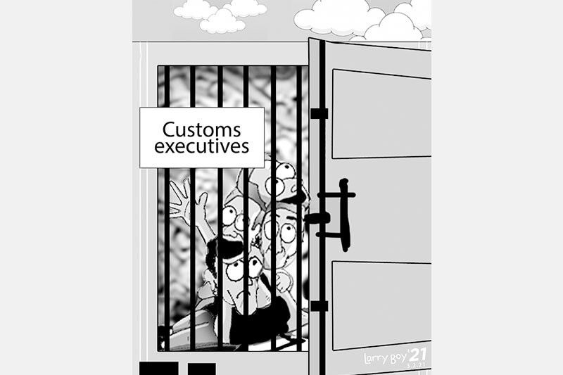 EDITORYAL - Kaso vs Customs execs na hayok sa basura