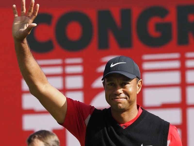 Recovering Tiger Woods 'touched' by show of support from fellow golfers