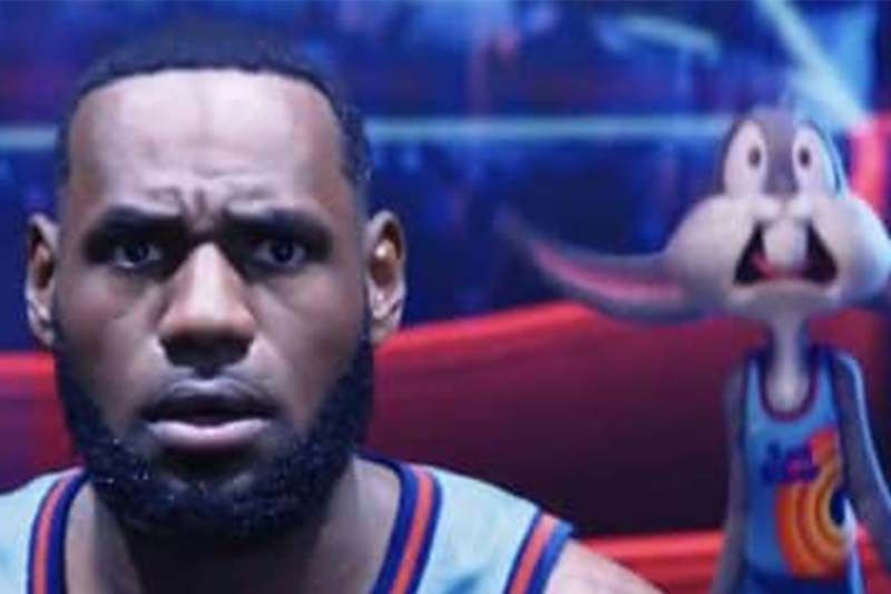 Lebron James Bugs Bunny Ball Out In Space Jam 2 First Look 