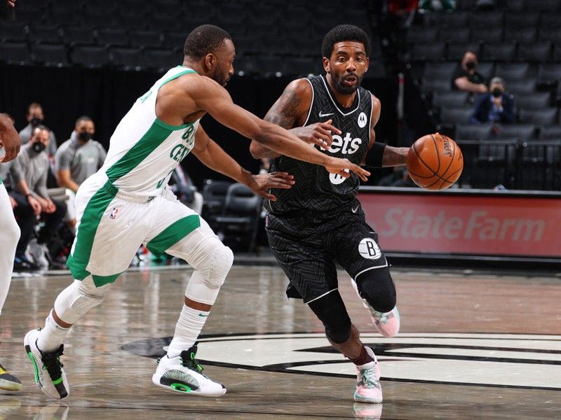 Irving carries the load as Nets cool off Celtics