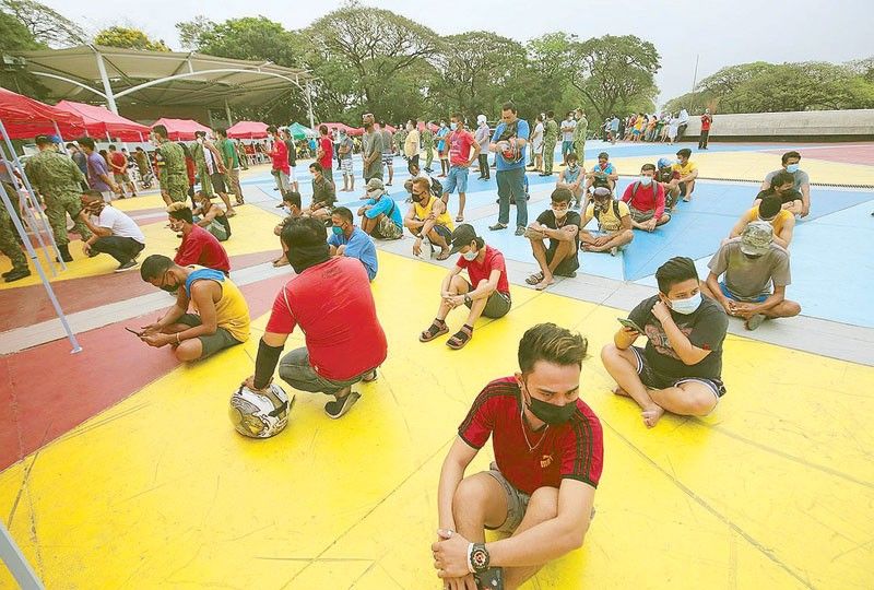 Over 3,000 protocol violators held in Quezon City, Caloocan